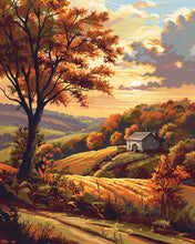 Afbeelding in Gallery-weergave laden, Diamond Painting - Herfstlandschap