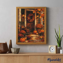 Afbeelding in Gallery-weergave laden, Diamond Painting - Gezellige Herfstveranda