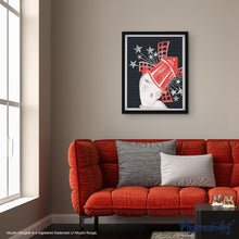Afbeelding in Gallery-weergave laden, Diamond Painting - Moulin Rouge-affiche – Parijs onder de sterren 40x50cm reeds ingelijst