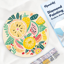 Afbeelding in Gallery-weergave laden, Diamond Painting op Houten Schijf - Vruchten