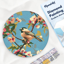 Afbeelding in Gallery-weergave laden, Diamond Painting op Houten Schijf - Vogel op een tak