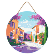 Afbeelding in Gallery-weergave laden, Diamond Painting op Houten Schijf - Provence Lente