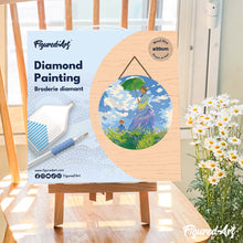 Afbeelding in Gallery-weergave laden, Diamond Painting op Houten Schijf - De Wandeling - Monet