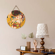 Afbeelding in Gallery-weergave laden, Diamond Painting op Houten Schijf - De kus - Klimt
