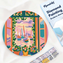 Afbeelding in Gallery-weergave laden, Diamond Painting op Houten Schijf - Het open raam - Matisse