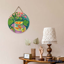 Afbeelding in Gallery-weergave laden, Diamond Painting op Houten Schijf - De goudvissen - Matisse