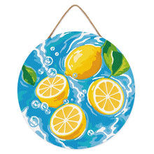 Afbeelding in Gallery-weergave laden, Diamond Painting op Houten Schijf - Citrusbries