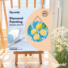 Afbeelding in Gallery-weergave laden, Diamond Painting op Houten Schijf - Citrusbries