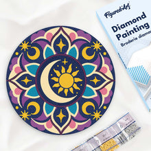Afbeelding in Gallery-weergave laden, Diamond Painting op Houten Schijf - Hemelse mandala