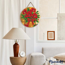 Afbeelding in Gallery-weergave laden, Diamond Painting op Houten Schijf - Kerststerren
