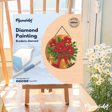 Afbeelding in Gallery-weergave laden, Diamond Painting op Houten Schijf - Kerststerren