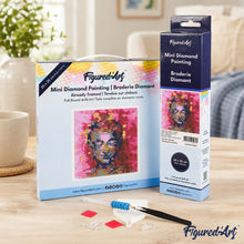 Afbeelding in Gallery-weergave laden, Mini Diamond Painting 25x25 cm - Kostbare Boeddha