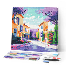Afbeelding in Gallery-weergave laden, Mini Diamond Painting 25x25 cm - Lente in de Provence