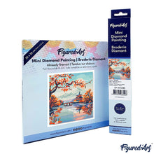Afbeelding in Gallery-weergave laden, Mini Diamond Painting 25x25 cm - Meer en Mount Fuji