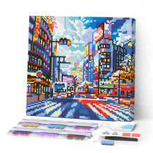 Afbeelding in Gallery-weergave laden, Mini Diamond Painting 25x25 cm - Shibuya Pop Art