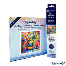 Afbeelding in Gallery-weergave laden, Mini Diamond Painting 25x25 cm - Stadsbus van Tokyo