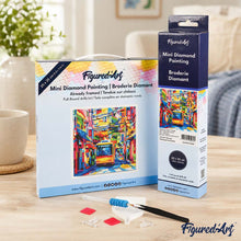 Afbeelding in Gallery-weergave laden, Mini Diamond Painting 25x25 cm - Stadsbus van Tokyo