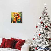 Afbeelding in Gallery-weergave laden, Mini Diamond Painting 25x25 cm - Biddende Maria