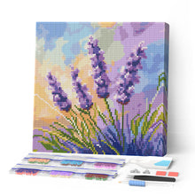 Afbeelding in Gallery-weergave laden, Mini Diamond Painting 25x25 cm - Lavendel