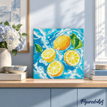 Afbeelding in Gallery-weergave laden, Mini Diamond Painting 25x25 cm - Citrusbries