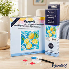 Afbeelding in Gallery-weergave laden, Mini Diamond Painting 25x25 cm - Citrusbries