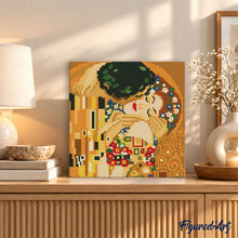 Afbeelding in Gallery-weergave laden, Mini Diamond Painting 25x25 cm - De kus - Klimt