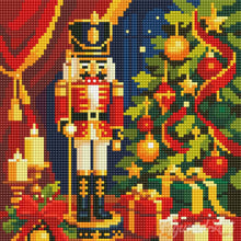 Afbeelding in Gallery-weergave laden, Mini Diamond Painting 25x25 cm - Kerstnotenkraker