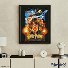 Afbeelding in Gallery-weergave laden, Diamond Painting - Harry Potter en de Steen der Wijzen 40x50cm reeds ingelijst