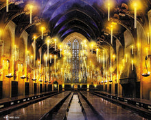 Afbeelding in Gallery-weergave laden, Diamond Painting - Grote Zaal - Harry Potter 40x50cm reeds ingelijst