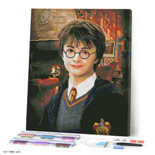 Afbeelding in Gallery-weergave laden, Diamond Painting - Portret van Harry Potter 40x50cm reeds ingelijst