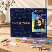 Afbeelding in Gallery-weergave laden, Diamond Painting - Portret van Harry Potter 40x50cm reeds ingelijst