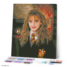 Afbeelding in Gallery-weergave laden, Diamond Painting - Portret van Hermione Granger 40x50cm reeds ingelijst