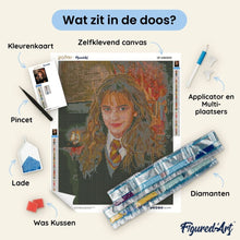 Afbeelding in Gallery-weergave laden, Diamond Painting - Harry Potter - Portret van Hermione Granger