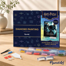 Afbeelding in Gallery-weergave laden, Diamond Painting - Harry Potter en de Relieken van de Dood - Deel 1 40x50cm reeds ingelijst