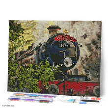 Afbeelding in Gallery-weergave laden, Diamond Painting - Hogwarts Express - Harry Potter 40x50cm reeds ingelijst
