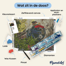 Afbeelding in Gallery-weergave laden, Diamond Painting - Harry Potter - Hogwarts Express