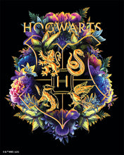 Afbeelding in Gallery-weergave laden, Diamond Painting - Bloemenwapen van Hogwarts - Harry Potter 40x50cm reeds ingelijst