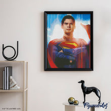 Afbeelding in Gallery-weergave laden, Diamond Painting - Superman 2025 - Poster 40x50cm reeds ingelijst