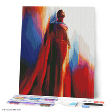 Afbeelding in Gallery-weergave laden, Diamond Painting - Superman 2025 in de lucht 40x50cm reeds ingelijst