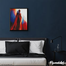 Afbeelding in Gallery-weergave laden, Diamond Painting - Superman 2025 in de lucht 40x50cm reeds ingelijst
