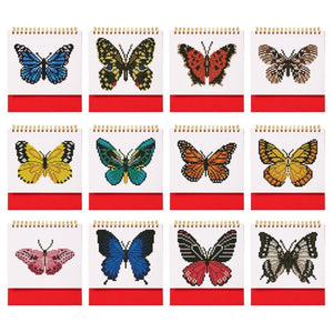 Diamond Painting Kalender 2026 - Vlinders