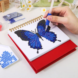 Diamond Painting Kalender 2026 - Vlinders