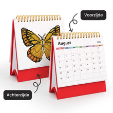 Afbeelding in Gallery-weergave laden, Diamond Painting Kalender 2026 - Vlinders