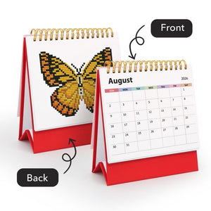 Diamond Painting Kalender 2026 - Vlinders