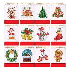 Diamond Painting Kalender 2026 - Kersticonen