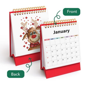Diamond Painting Kalender 2026 - Kersticonen
