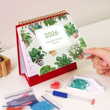 Afbeelding in Gallery-weergave laden, Diamond Painting Kalender 2026 - Kamerplanten in Pot