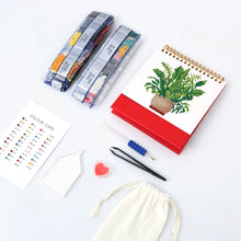 Afbeelding in Gallery-weergave laden, Diamond Painting Kalender 2026 - Kamerplanten in Pot