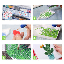 Afbeelding in Gallery-weergave laden, Diamond Painting Kalender 2026 - Kamerplanten in Pot