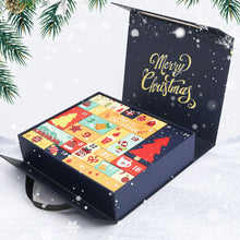 Afbeelding in Gallery-weergave laden, Diamond Painting Adventskalender 2025 - 24 Deurtjes voor een Glitter Countdown (Blauw)